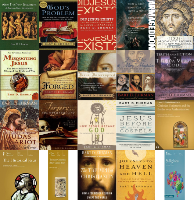 Bart Ehrman ~ 22 MP3 AUDIOBOOK COLLECTION