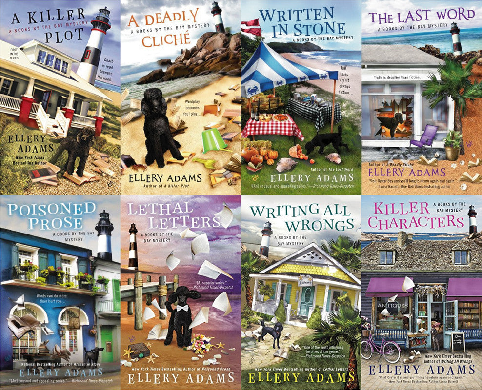 The Bay Mystery Series by Ellery Adams ~ 8 MP3 AUDIOBOOK COLLECTION