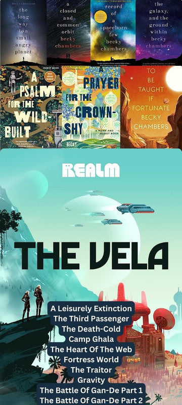 Wayfarers Series & more by Becky Chambers ~ 17 MP3 AUDIOBOOK COLLECTION