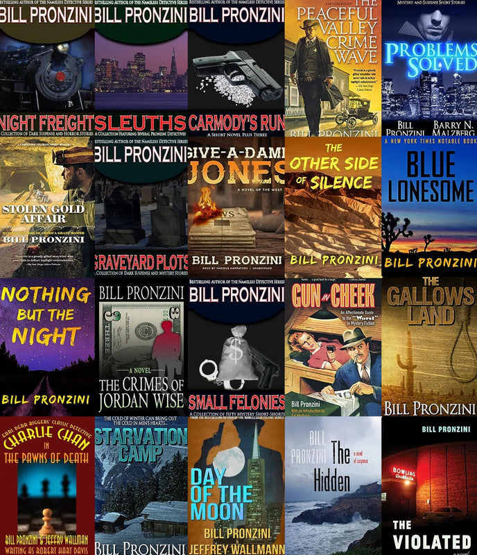 Bill Pronzini ~ 20 MP3 AUDIOBOOK COLLECTION
