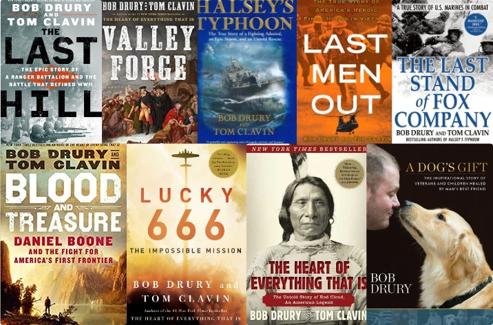 Bob Drury ~ 9 MP3 AUDIOBOOK COLLECTION