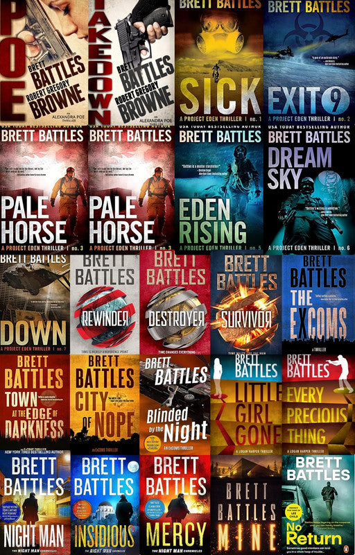 Project Eden Series & more by Brett Battles ~ 23 MP3 AUDIOBOOK COLLECTION