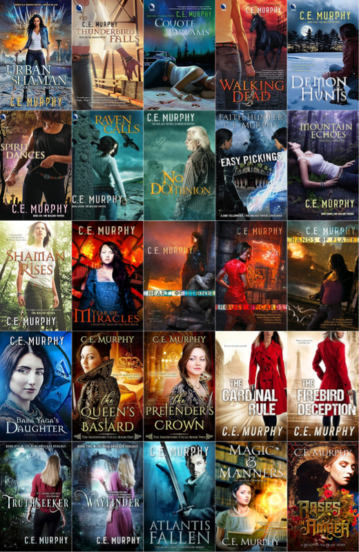 Walker Papers Series & more by C.E. Murphy ~ 25 MP3 AUDIOBOOK COLLECTION