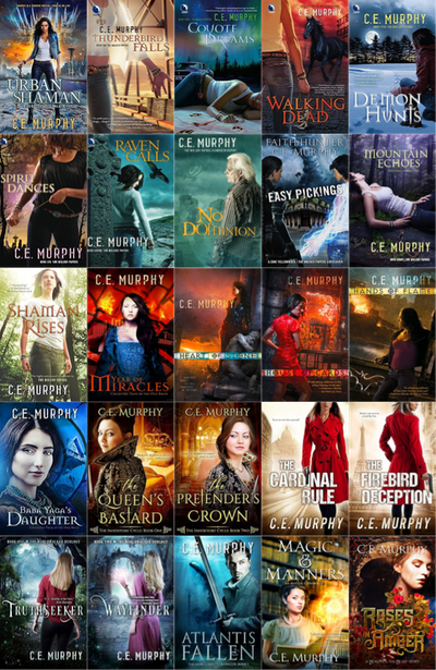Walker Papers Series & more by C.E. Murphy ~ 25 MP3 AUDIOBOOK COLLECTION