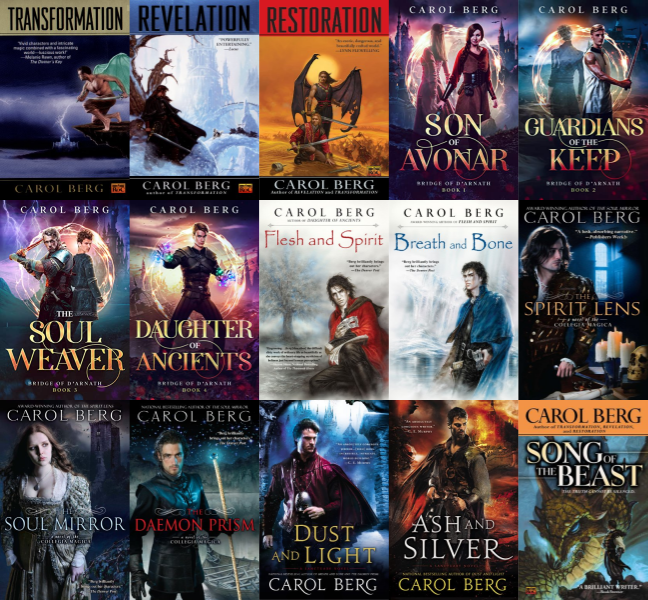 Collegia Magica Series & more by Carol Berg ~ 15 MP3 AUDIOBOOK COLLECTION