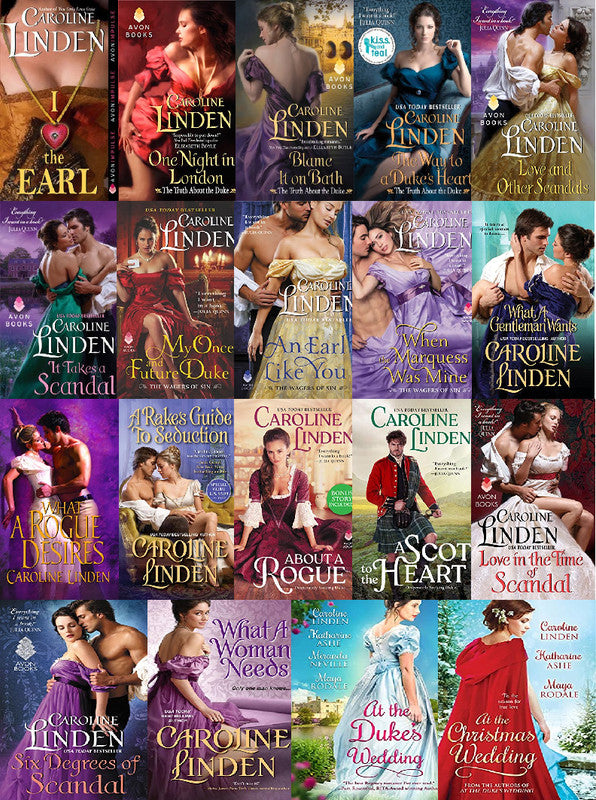 Caroline Linden ~ 19 MP3 AUDIOBOOK COLLECTION