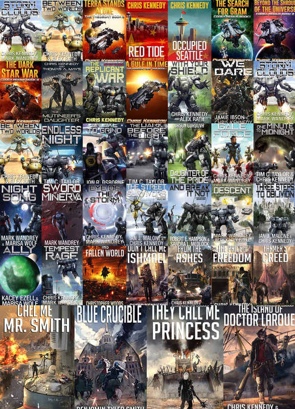 The Fallen World Series & more by Chris Kennedy ~ 39 MP3 AUDIOBOOK COLLECTION