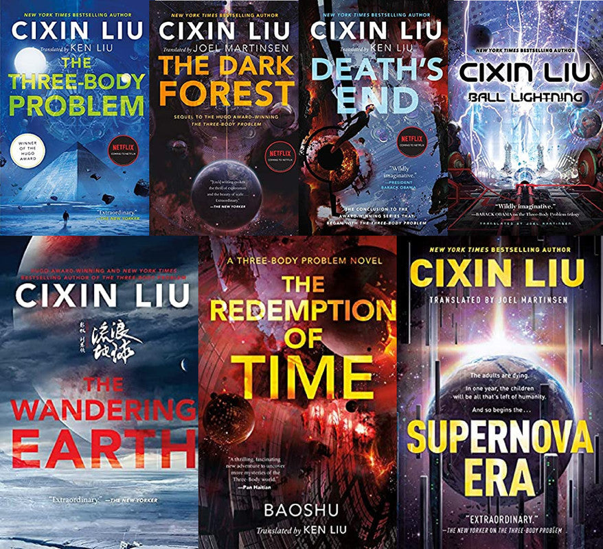 Cixin Liu ~ 7 MP3 AUDIOBOOK COLLECTION