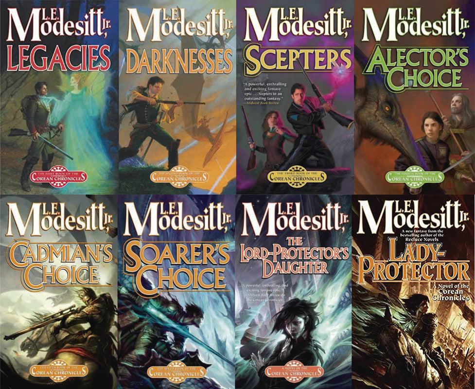 The Corean Chronicles by L E Modesitt Jr 8 MP3 AUDIOBOOK COLLECTION