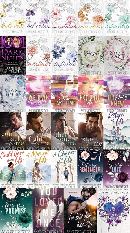 Salvation Series & more by Corinne Michaels ~ 29 MP3 AUDIOBOOK COLLECTION