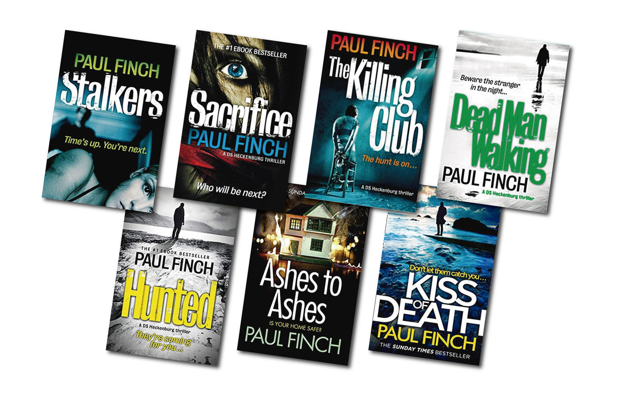 The DS Heckenburg Series by Paul Finch 7 MP3 AUDIOBOOK COLLECTION