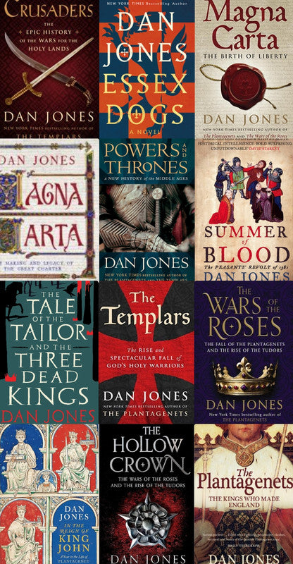 Dan Jones ~ 12 MP3 AUDIOBOOK COLLECTION