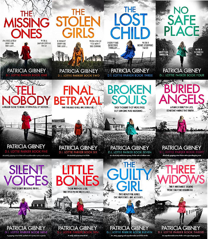 The Detective Lottie Parker Series  by Patricia Gibney ~ 12 AUDIOBOOK COLLECTION