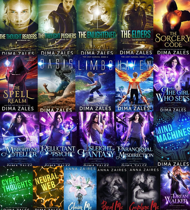 Mind Dimensions Series & more by Dima Zales ~ 21 AUDIOBOOK COLLECTION