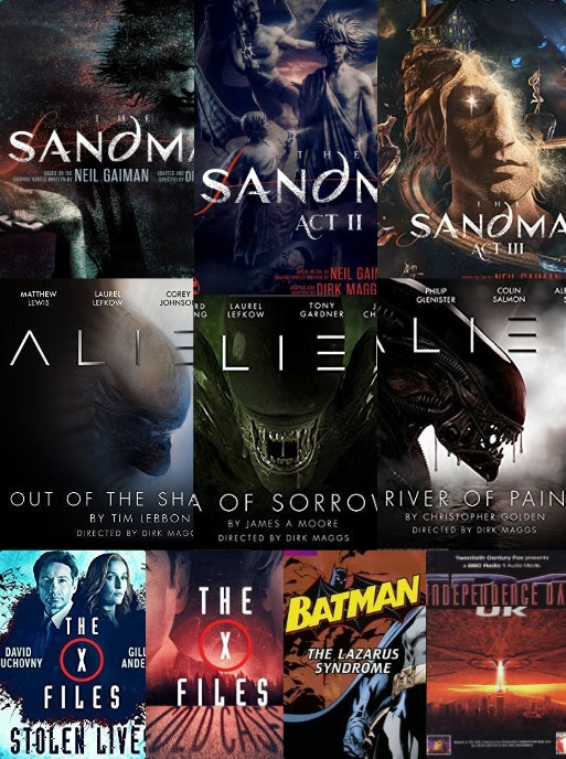 The Sandman Series & more by Dirk Maggs ~ 10 MP3 AUDIOBOOK COLLECTION