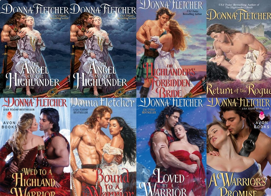 Donna Fletcher ~ 8 MP3 AUDIOBOOK COLLECTION