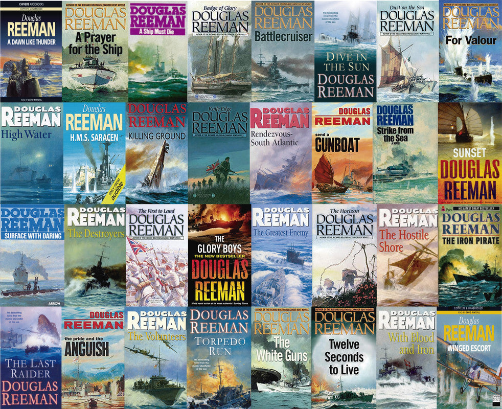 The Douglas Reeman Collection 32 MP3 AUDIOBOOKS