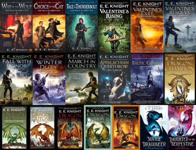 Vampire Earth Series & more by E.E. Knight ~ 19 MP3 AUDIOBOOK COLLECTION