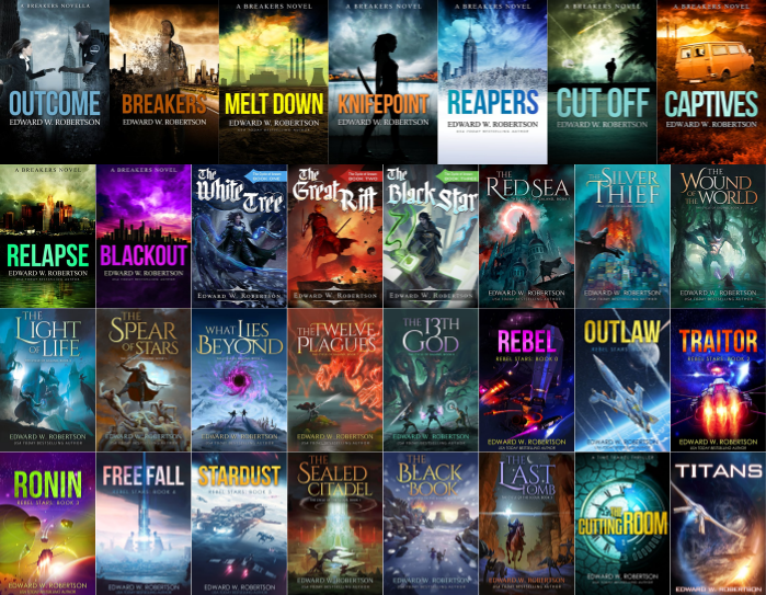 Breakers Series & more by Edward W. Robertson ~ 32 MP3 AUDIOBOOK COLLECTION