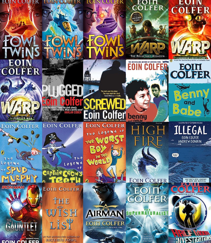 The Artemis Fowl Series By Eoin Colfer ~ 8 MP3 AUDIOBOOK COLLECTION