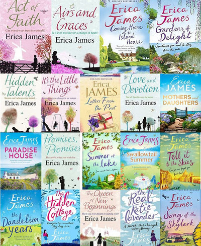 Erica James ~ 19 MP3 AUDIOBOOK COLLECTION