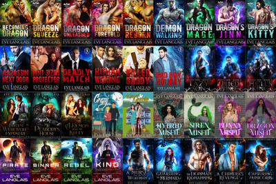 Dragon Point Series & more by Eve Langlais ~ 36 MP3 AUDIOBOOK COLLECTION