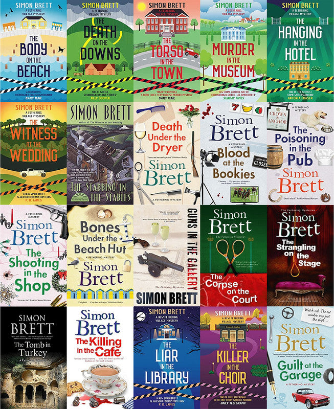 The Fethering Mystery Series by Simon Brett ~ 20 MP3 AUDIOBOOK COLLECTION