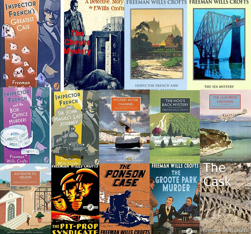 Inspector French Series & more by Freeman Wills Crofts ~ 14 AUDIOBOOK COLLECTION