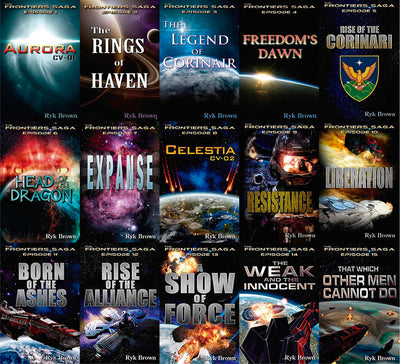 The Frontiers Saga By Ryk Brown ~ 15 MP3 AUDIOBOOK COLLECTION