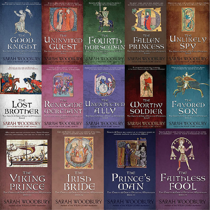 The Gareth and Gwen Medieval Mysteries by Sarah Woodbury ~ 14 MP3 AUDIOBOOK COLLECTION