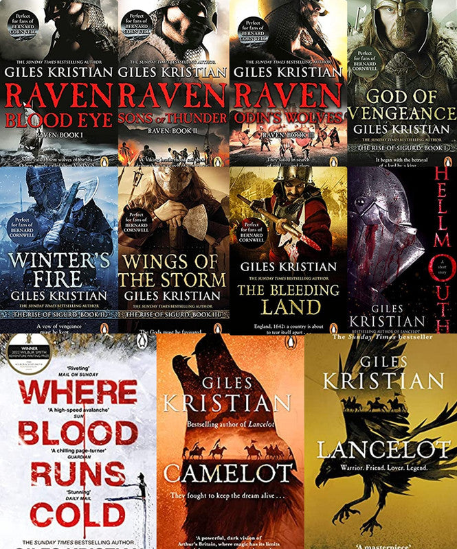 Raven Series & more by Giles Kristian ~ 11 AUDIOBOOK COLLECTION