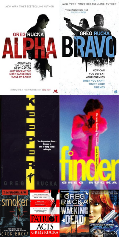Jad Bell Series & more by Greg Rucka ~ 8 MP3 AUDIOBOOK COLLECTION
