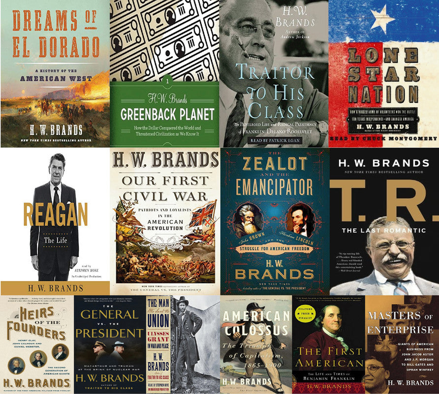 H. W. Brands ~ 14 MP3 AUDIOBOOK COLLECTION