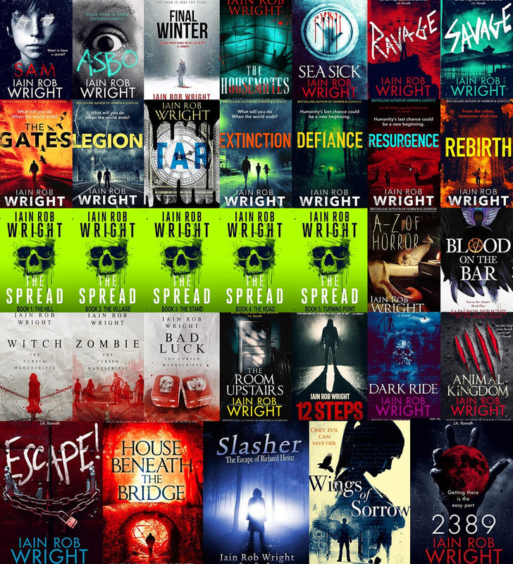 Damienverse Series & more by Iain Rob Wright ~ 58 MP3 AUDIOBOOK COLLECTION