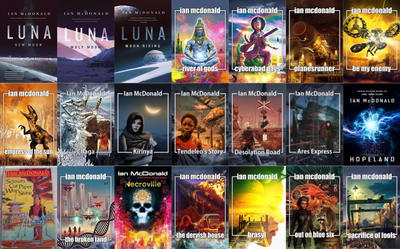 Luna Series & more by Ian McDonald ~ 22 MP3 AUDIOBOOK COLLECTION