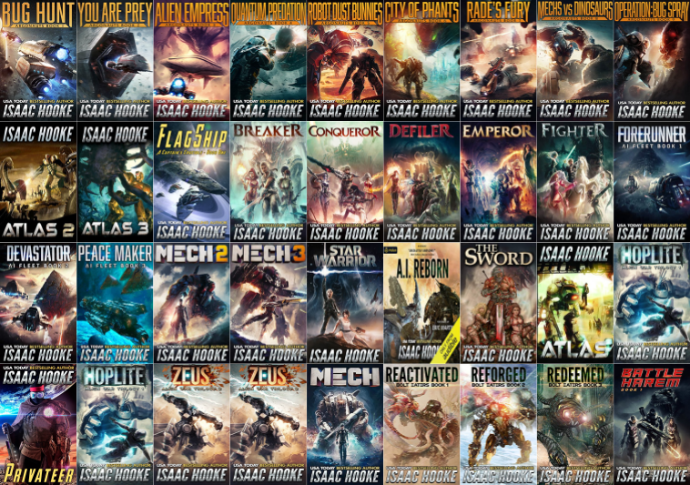 Argonauts Series & more by Isaac Hooke ~ 37 MP3 AUDIOBOOK COLLECTION