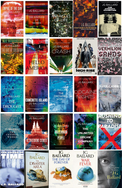 Empire of the Sun Series & more by J.G. Ballard ~ 25 MP3 AUDIOBOOK COLLECTION