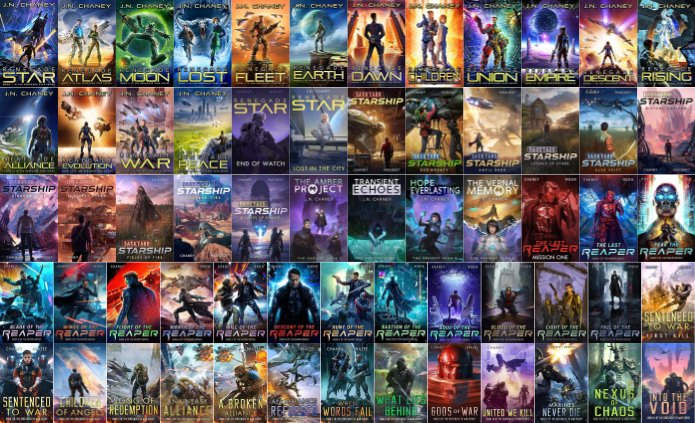 Renegade Star Series & more by J.N. Chaney ~ 67 MP3 AUDIOBOOK COLLECTION