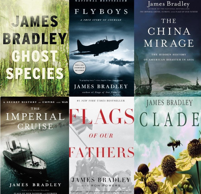 James Bradley ~ 6 MP3 AUDIOBOOK COLLECTION