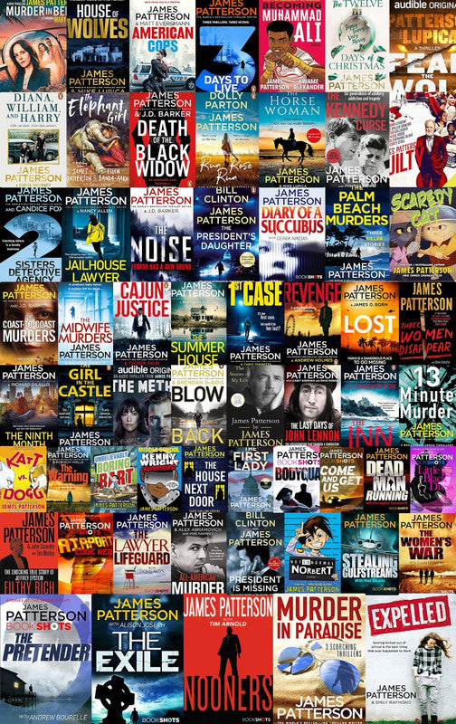 James Patterson - Volume 1 ~ 60 MP3 AUDIOBOOK COLLECTION
