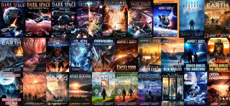 Dark Space Series & more by Jasper T. Scott ~ 36 MP3 AUDIOBOOK COLLECTION