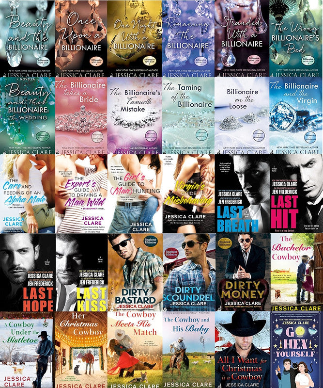 Billionaire Boys Club Series & more by Jessica Clare ~ 30 AUDIOBOOK COLLECTION