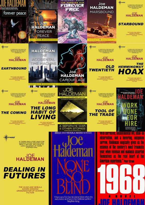 The Forever War Series & more by Joe Haldeman ~  19 MP3 AUDIOBOOK COLLECTION