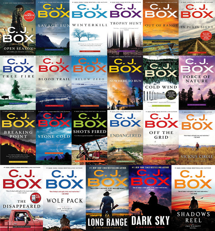 The Joe Pickett Series by C.J. Box ~ 23 MP3 AUDIOBOOK COLLECTION