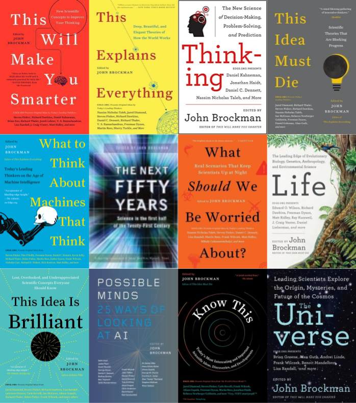 John Brockman ~ 12 MP3 AUDIOBOOK COLLECTION