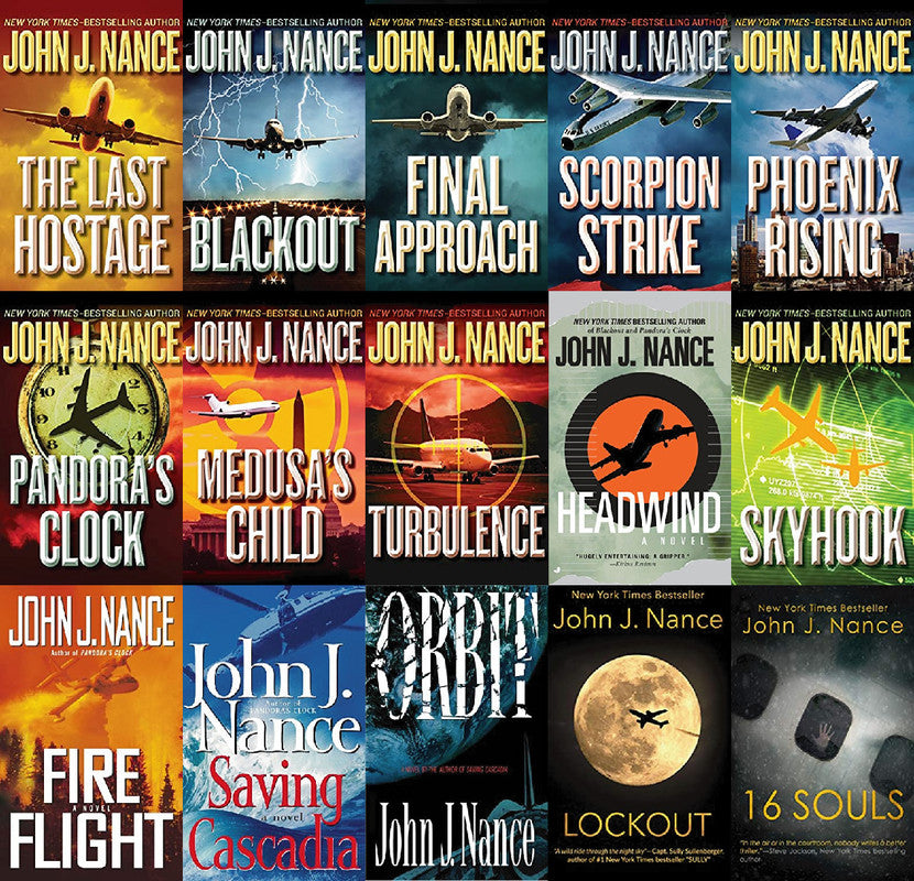 John J Nance ~ 15 MP3 AUDIOBOOK COLLECTION