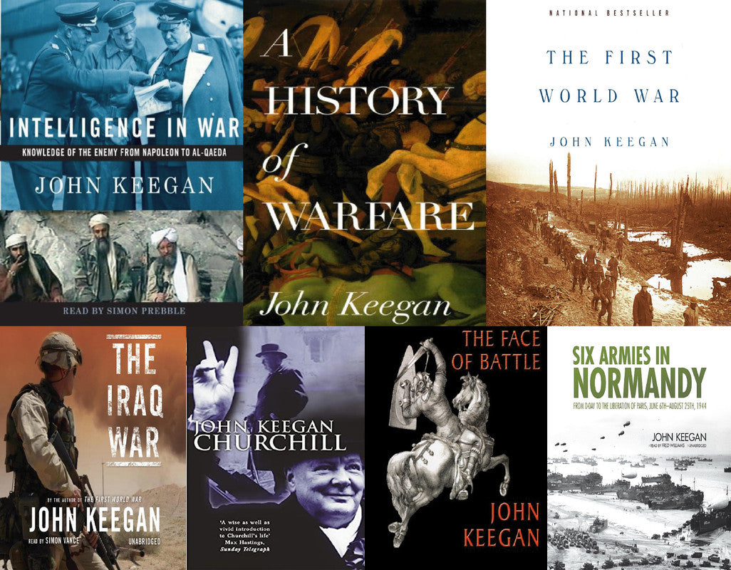 John Keegan ~ 7 MP3 AUDIOBOOK COLLECTION