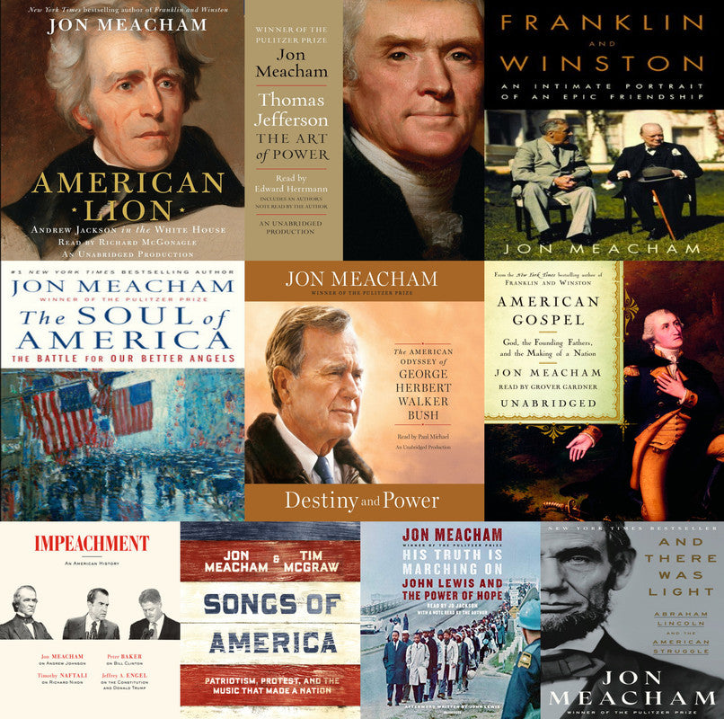 Jon Meacham ~ 10 MP3 AUDIOBOOK COLLECTION