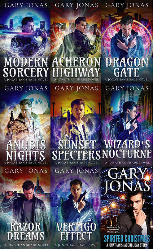 The Jonathan Shade Series by Gary Jonas ~ 9 MP3 AUDIOBOOK COLLECTION