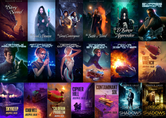 The Book of Deacon Series & more by Joseph R. Lallo ~ 19 MP3 AUDIOBOOK COLLECTION